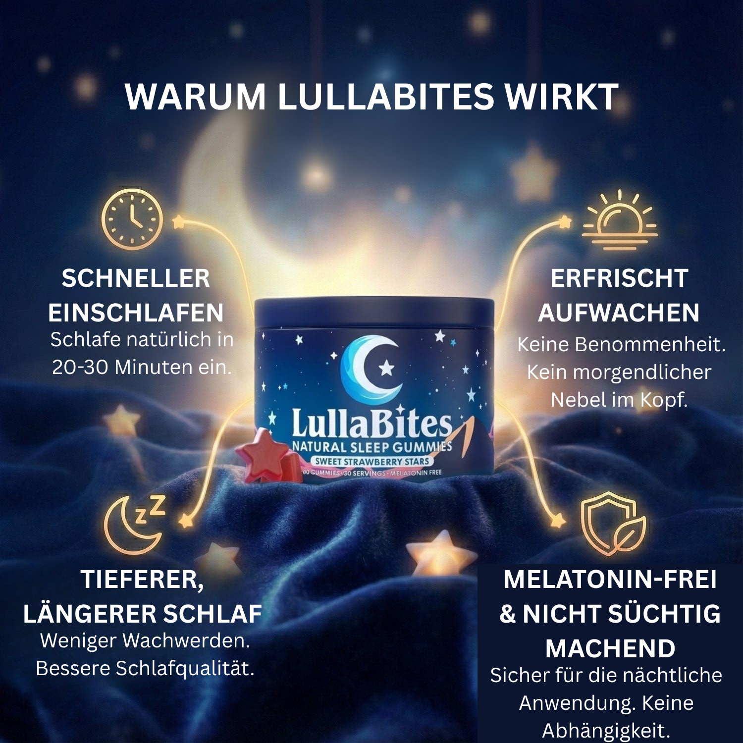 LullaBites - Schlafe in 20 Minuten ein